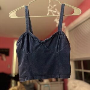 Blue(Jean colored) dainty top